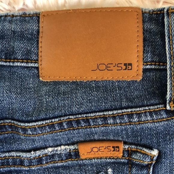 Joe's Jeans The Icon Ankle Jeans Delana Embroidered Patchwork Slim Blue Size W29 - Picture 11 of 12